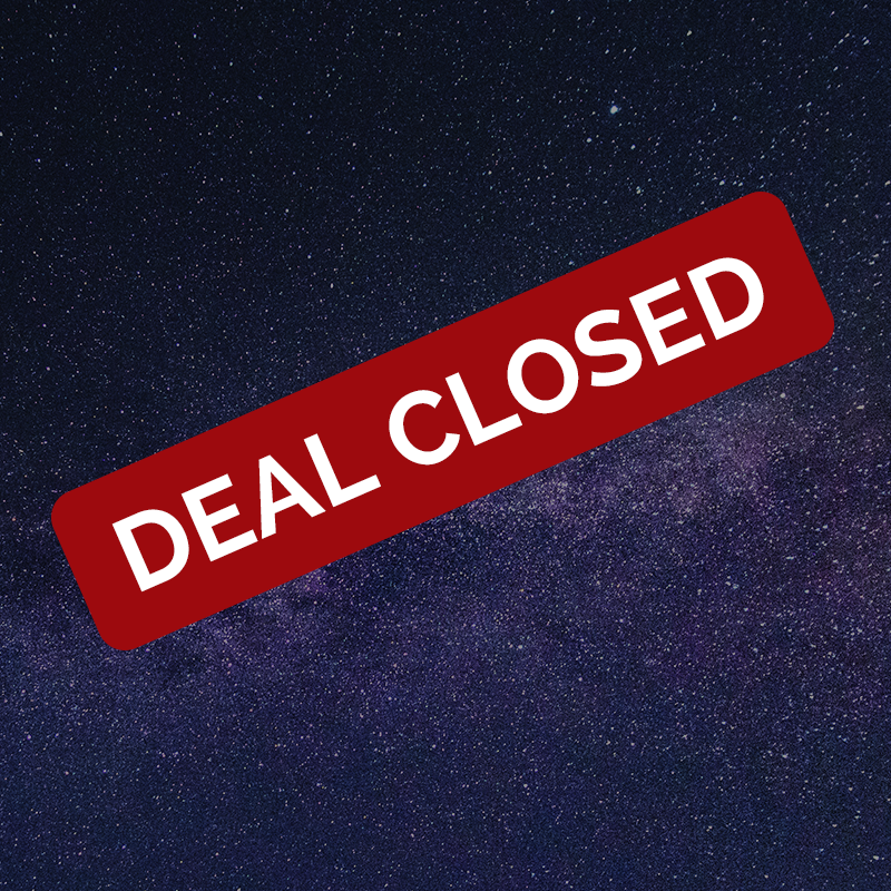 deal closed banner
