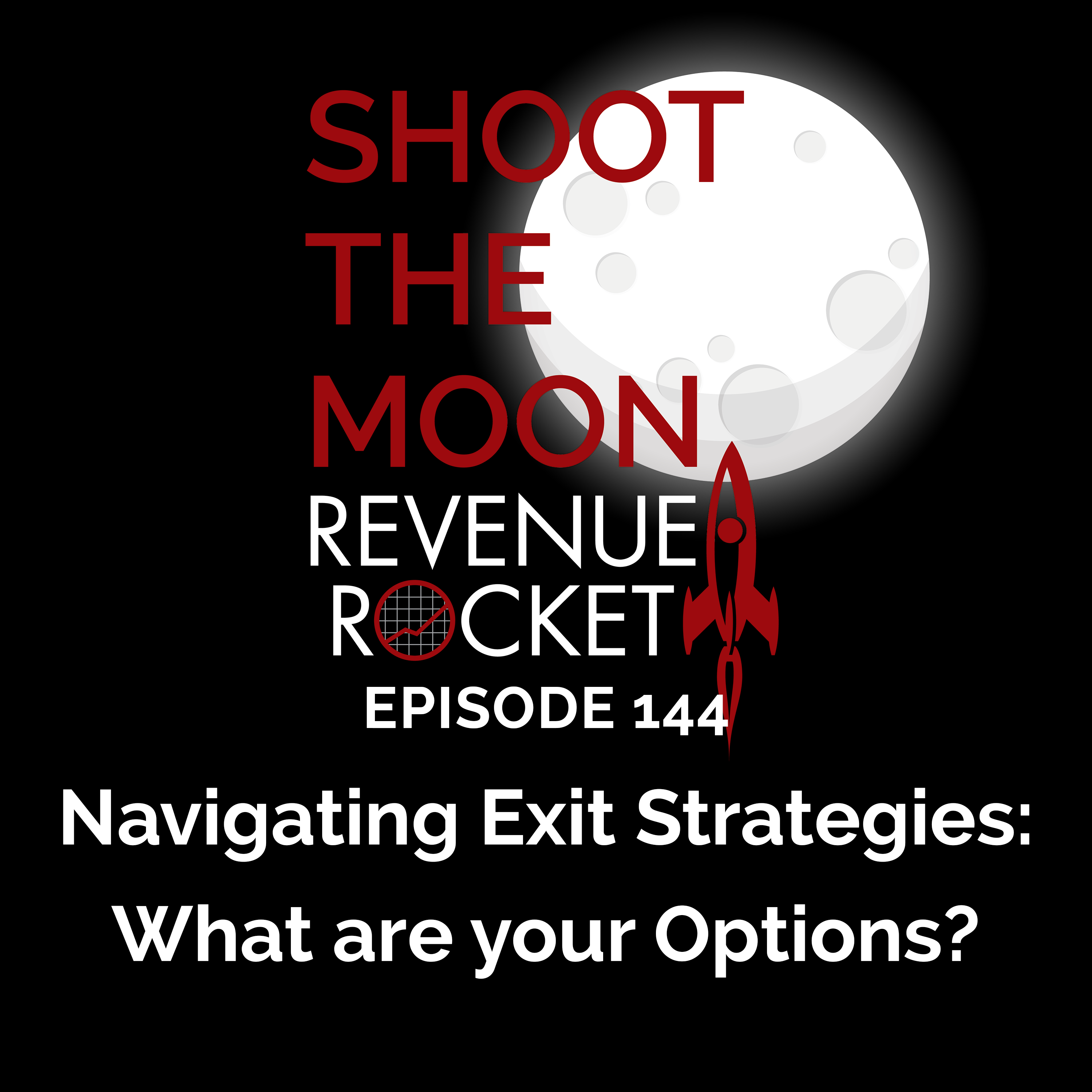 Navigating Exit Strategies Podcast Art