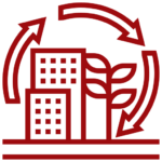 sustainablity in technology icon